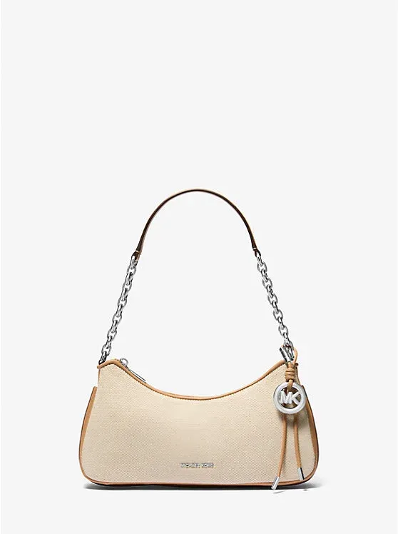 Nolita Medium Cotton Blend Canvas Chain Pochette