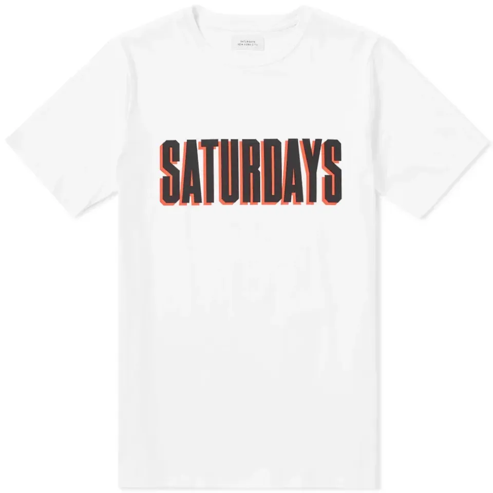 Saturdays Offset Logo Tee