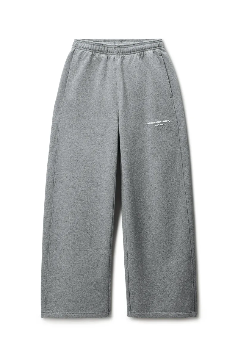 LOGO PRINT MID-RISE RELAXED SWEATPANT