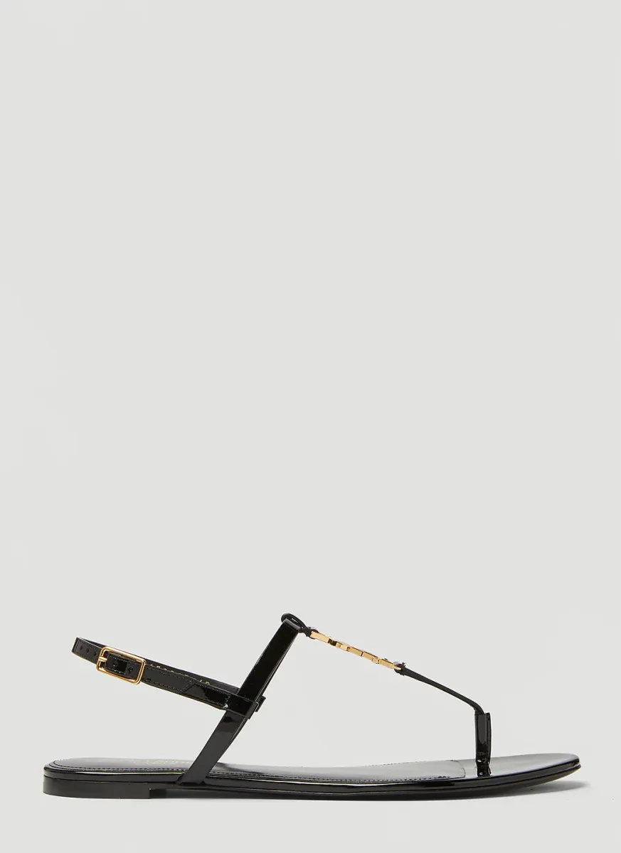 Cassandra Patent Leather Sandals