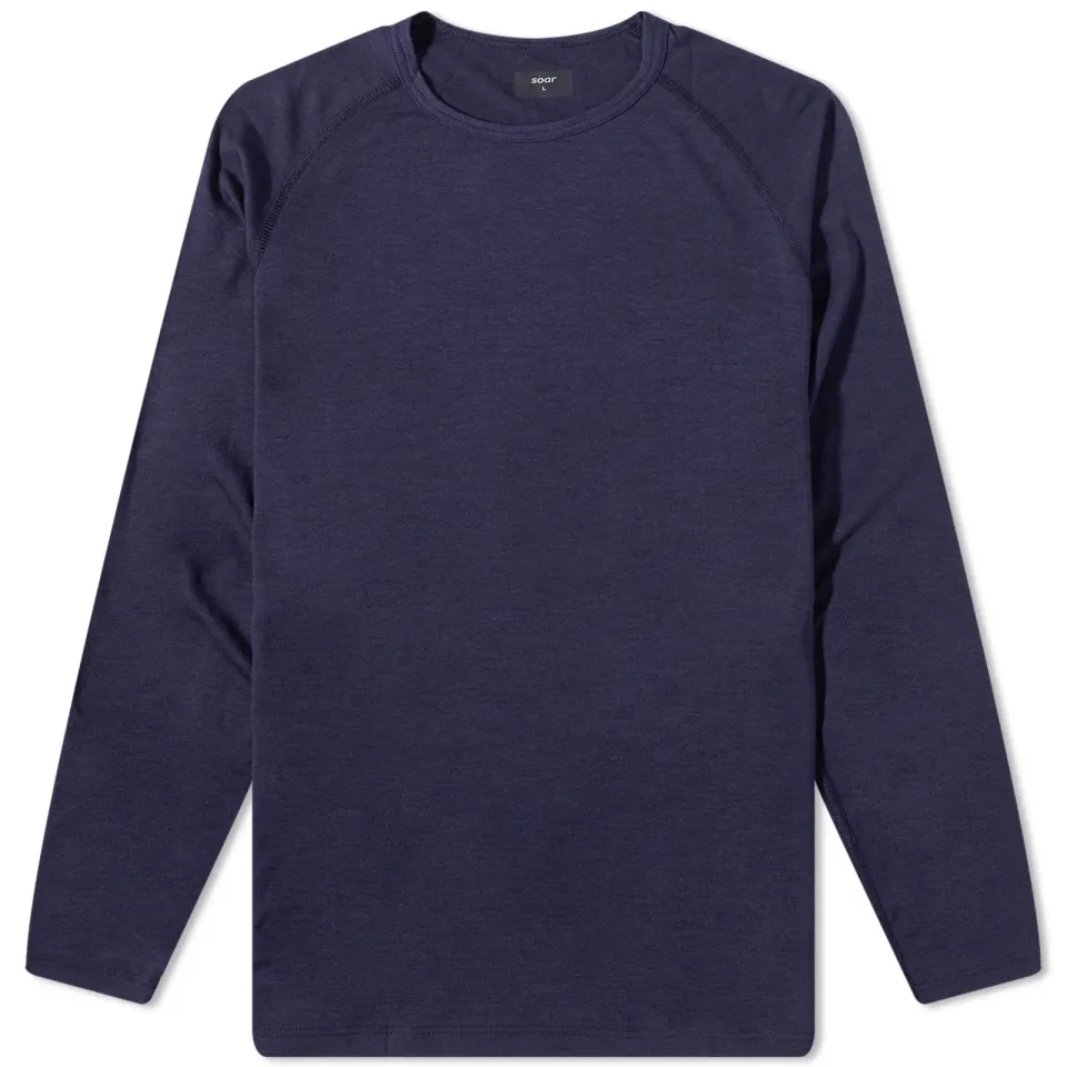 Long Sleeve Merino Silk Base Layer