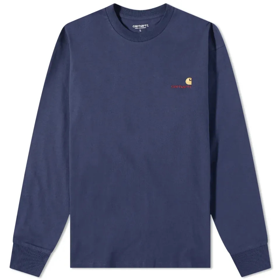Long Sleeve American Script T-Shirt