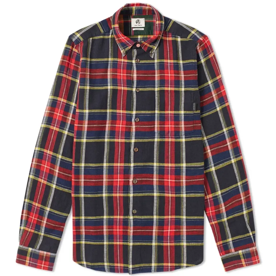 Tailored Fit Check Shirt