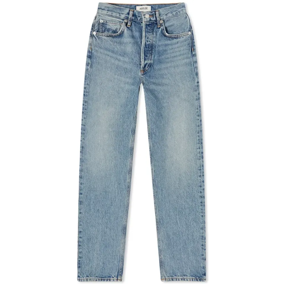 90s Pinch Waist Straight Leg Jeans