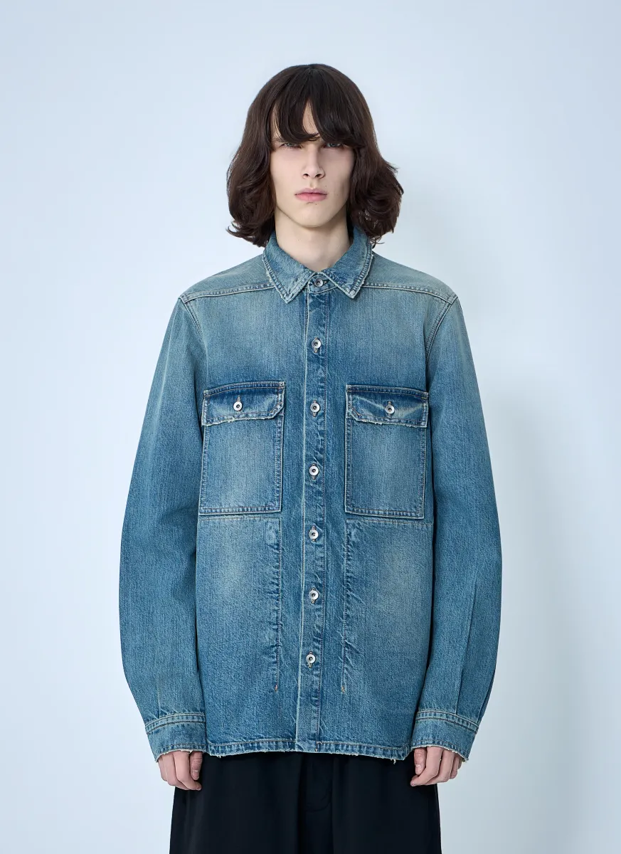 Denim Overshirt Jacket