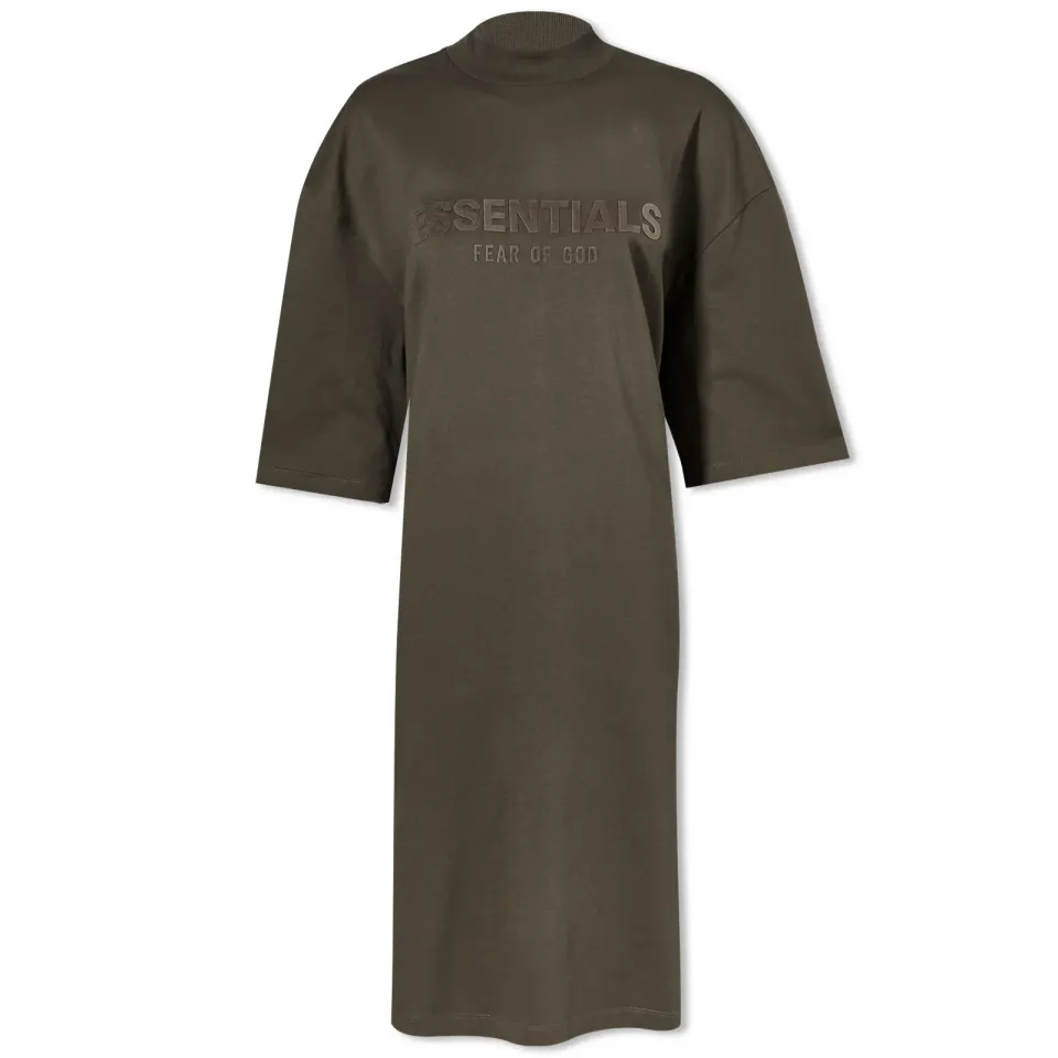 Short Sleeve Logo Dress