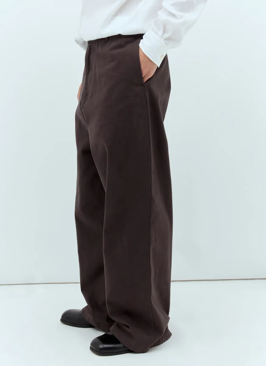 Baggy Twill Pants
