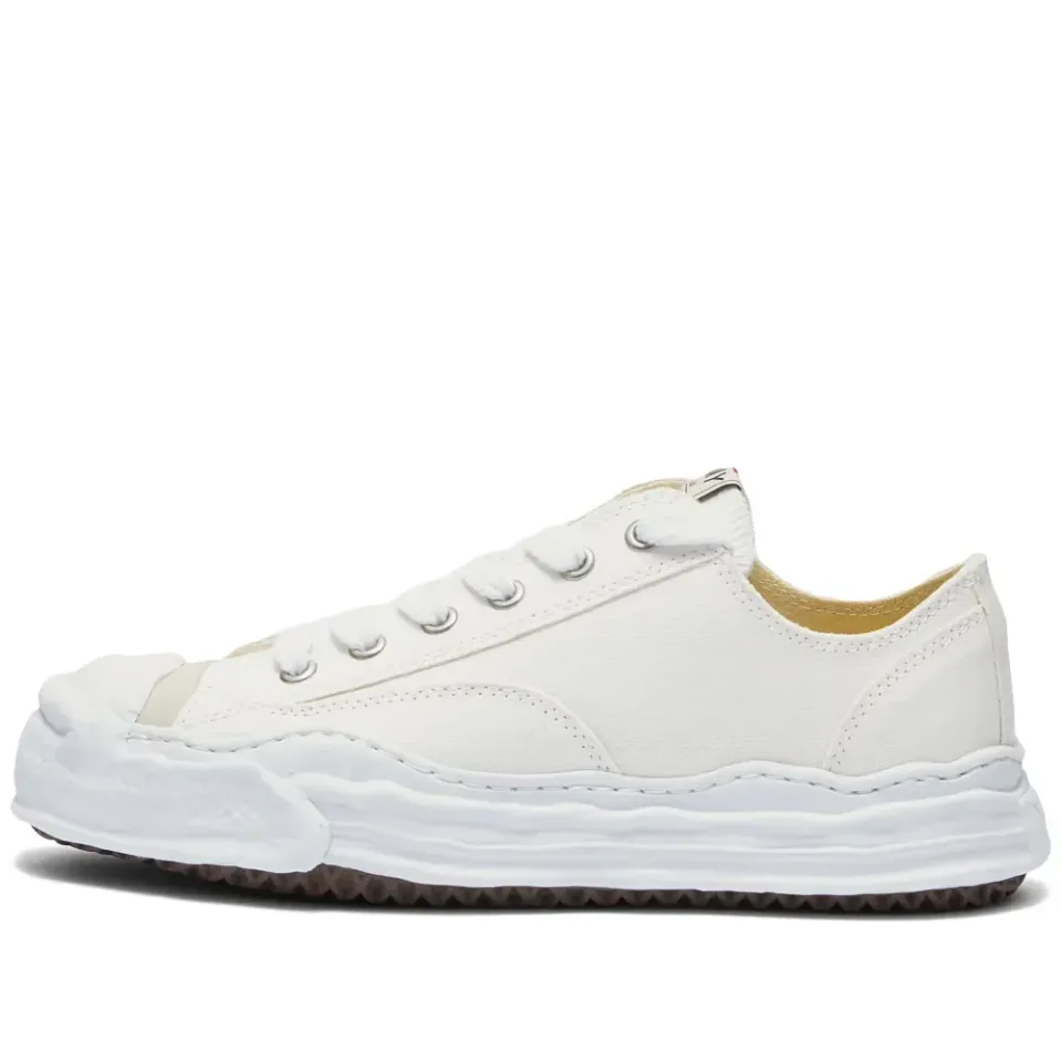 Hank Low Original Sole Toe Cap Canvas Sneaker