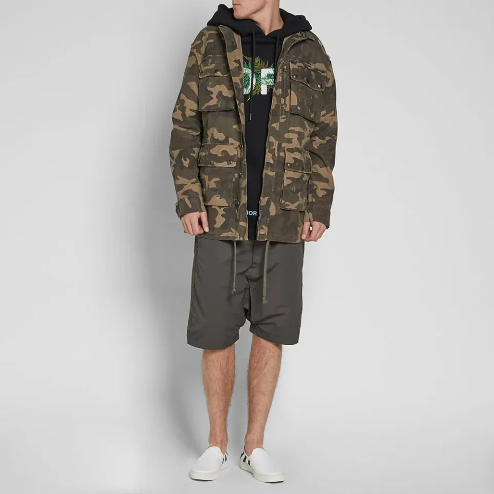 Camouflage Military Parka