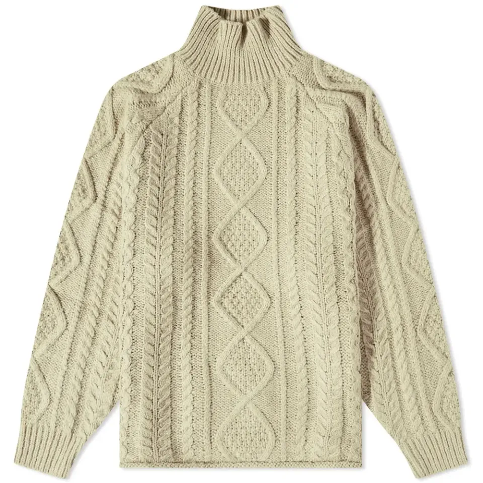 Turtleneck Cable Knit