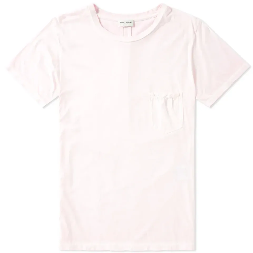 Distressed Pocket Tee