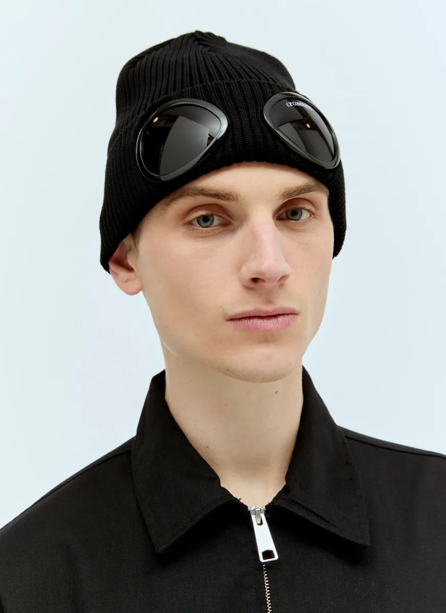 Goggle Beanie Hat