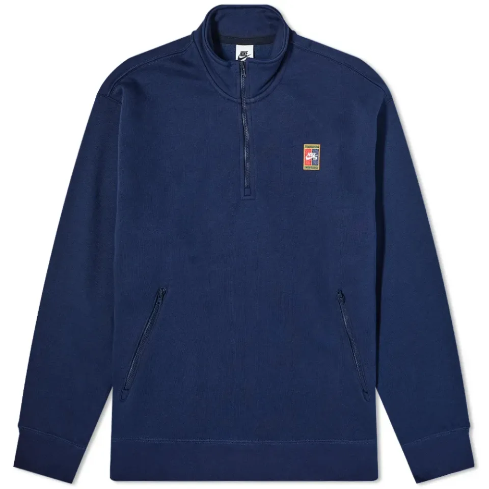 Half Zip Fleece Top