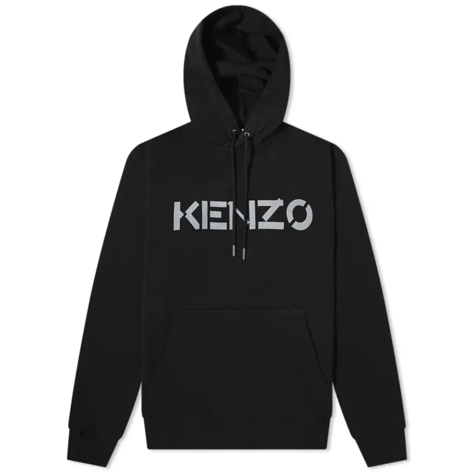 Bi-Colour Logo Crew Hoodie