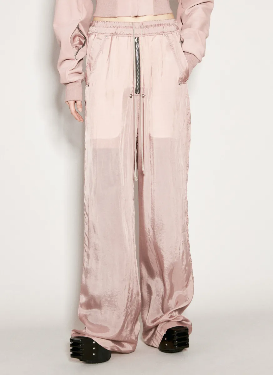 Satin Track Pants