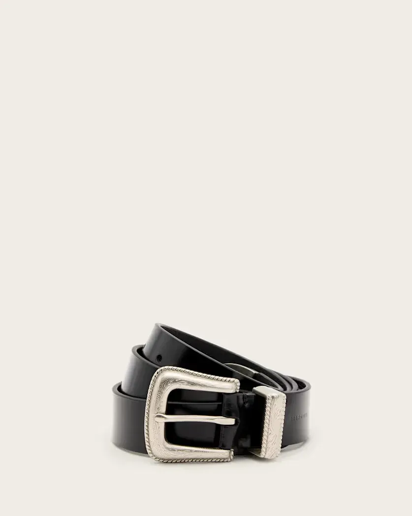 Chuck Leather Western Belt