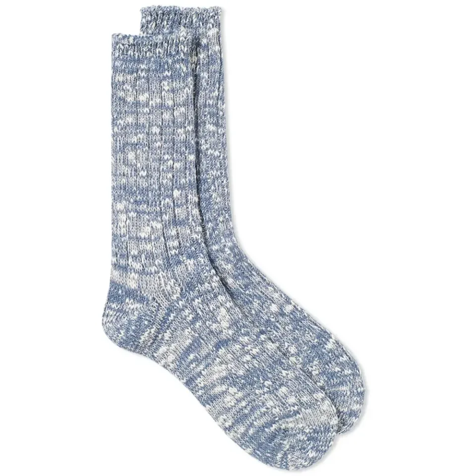 Slub Crew Socks