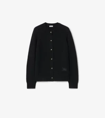 Cashmere Cardigan in Black
