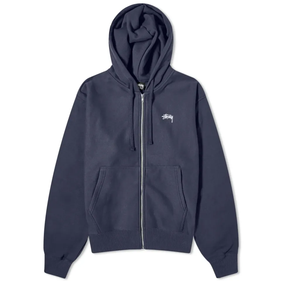 Stock Logo Zip Hoodie
