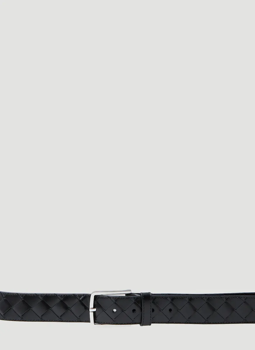 Intreccio Leather Belt