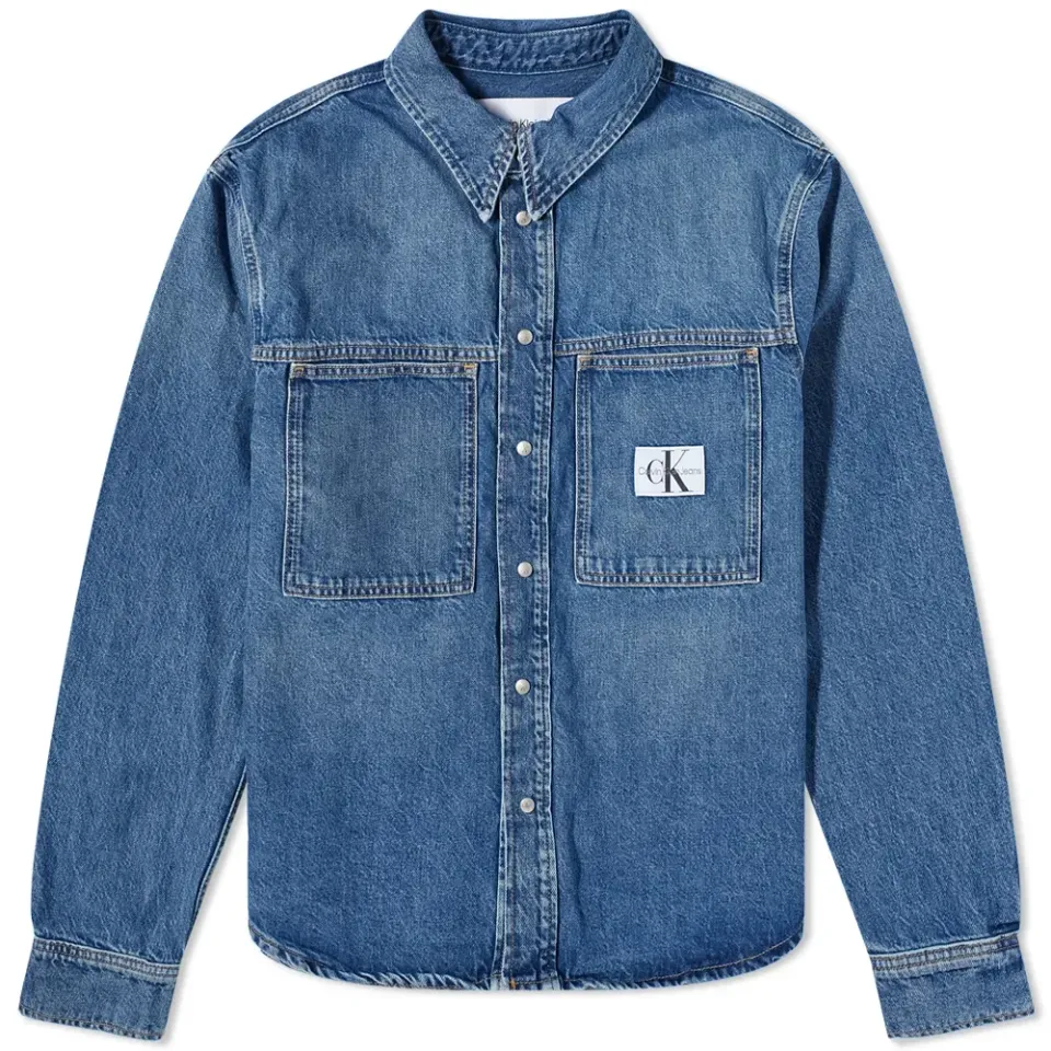 Linear Denim Shirt