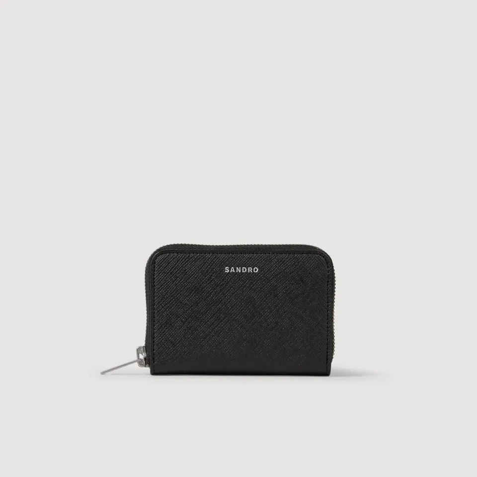 Zipped cord wallet