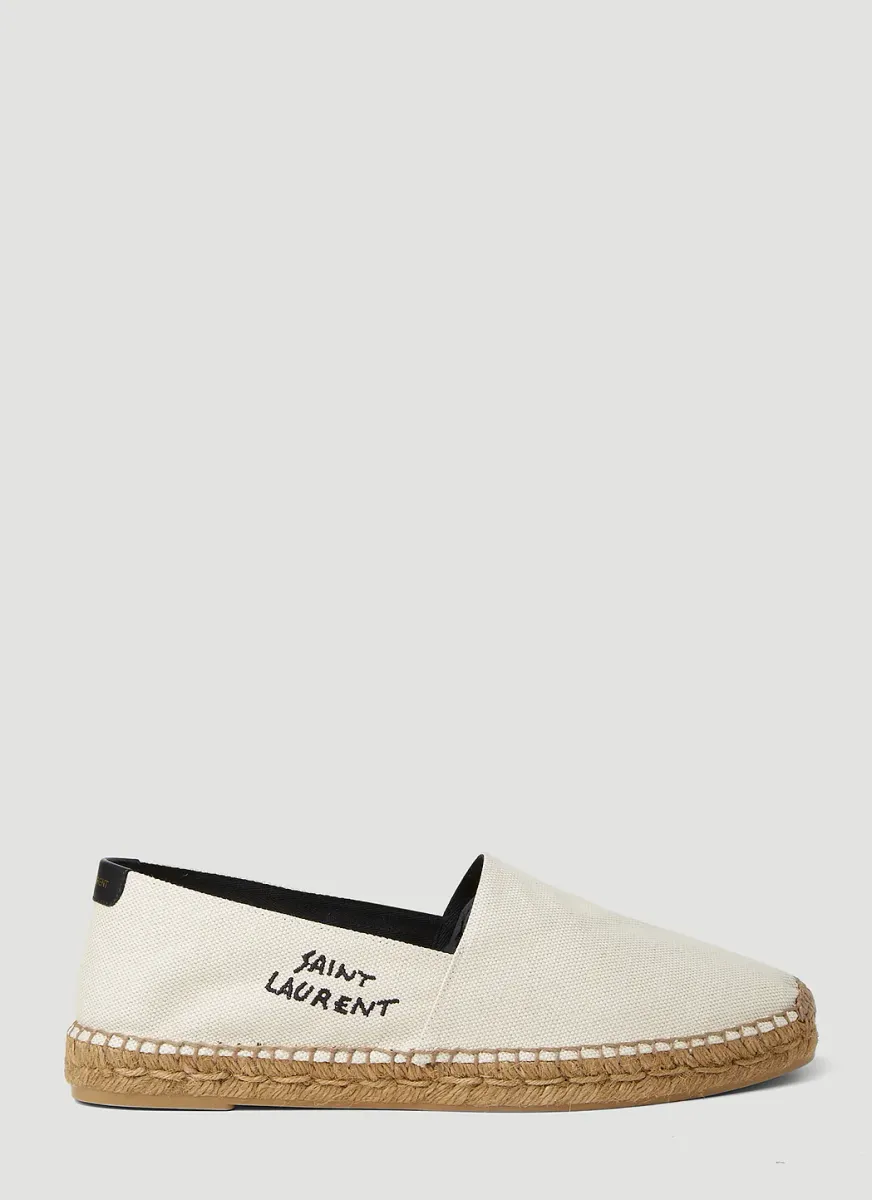 Logo Embroidery Espadrilles