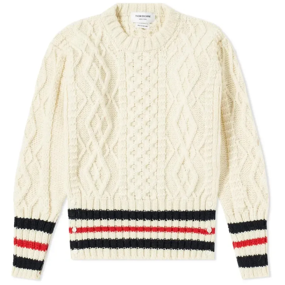 Classic Aran Crew Knit