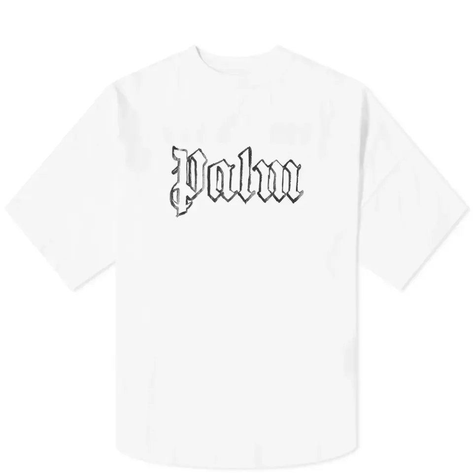 Front And Back Print Logo Tee