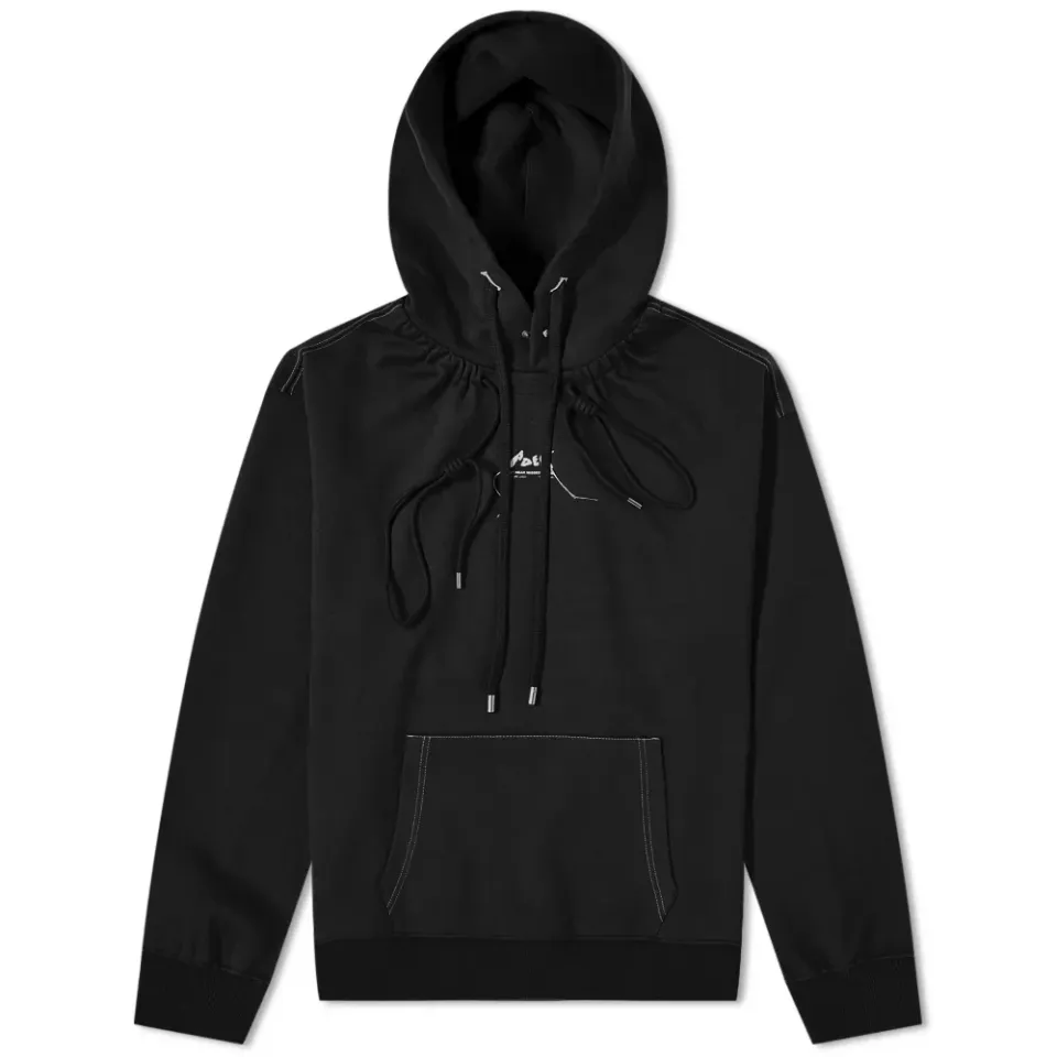 Drawstring Logo Hoodie
