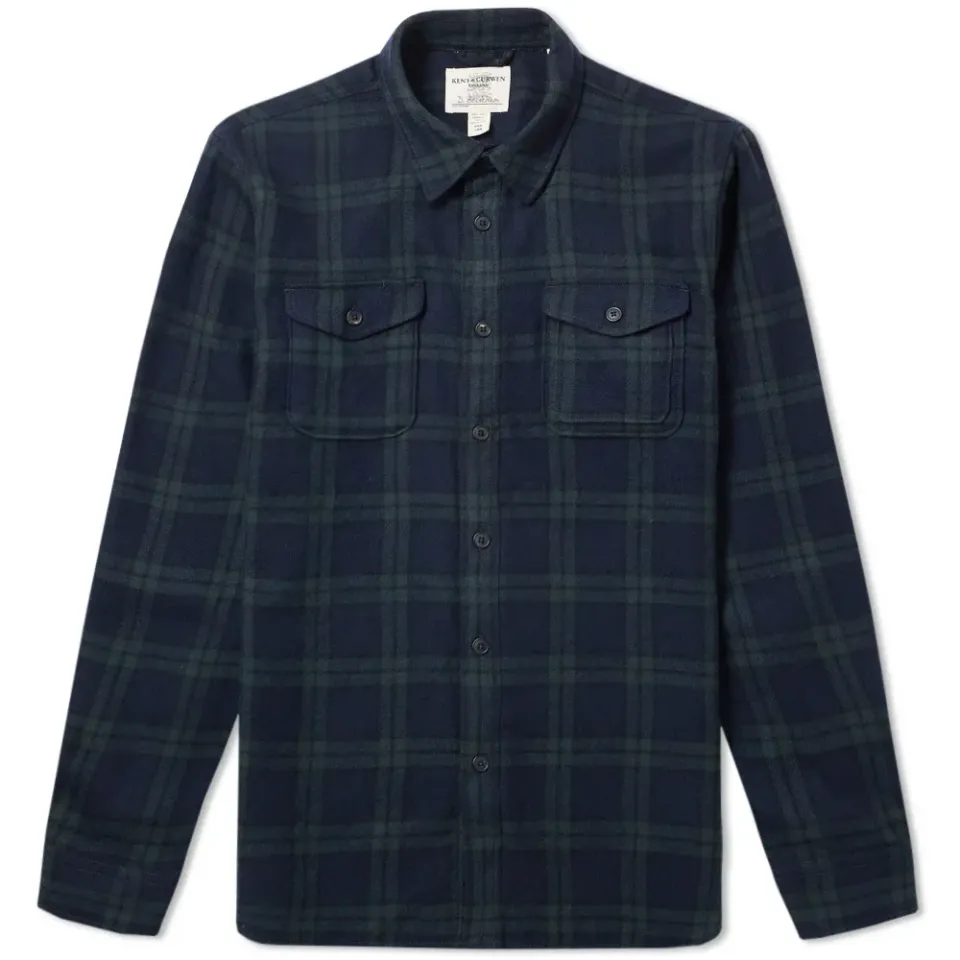 Bramley Wool Check Overshirt