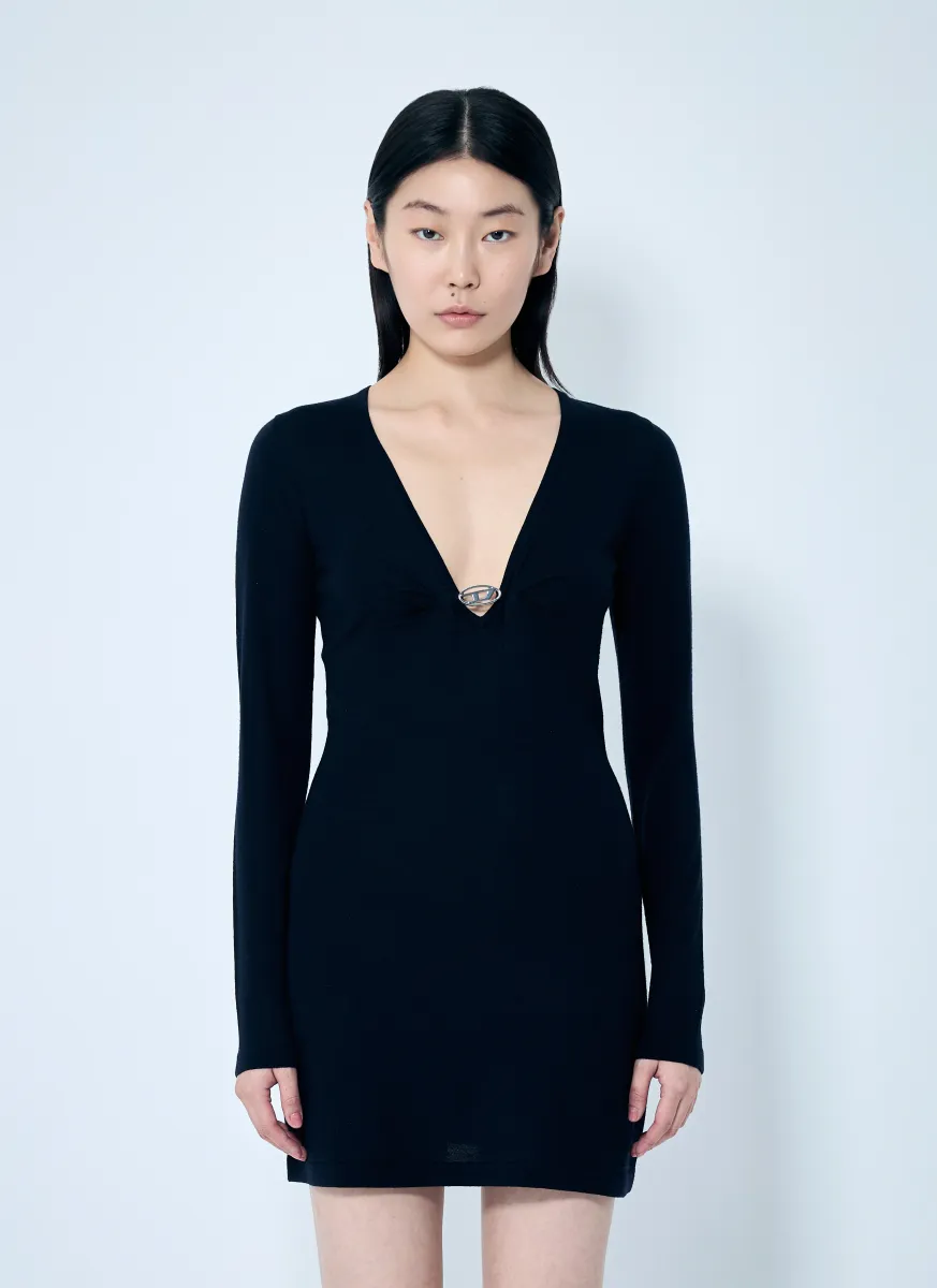 M-Placky Long Sleeve Dress