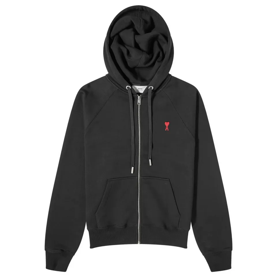 Small A Heart Zip Hoodie