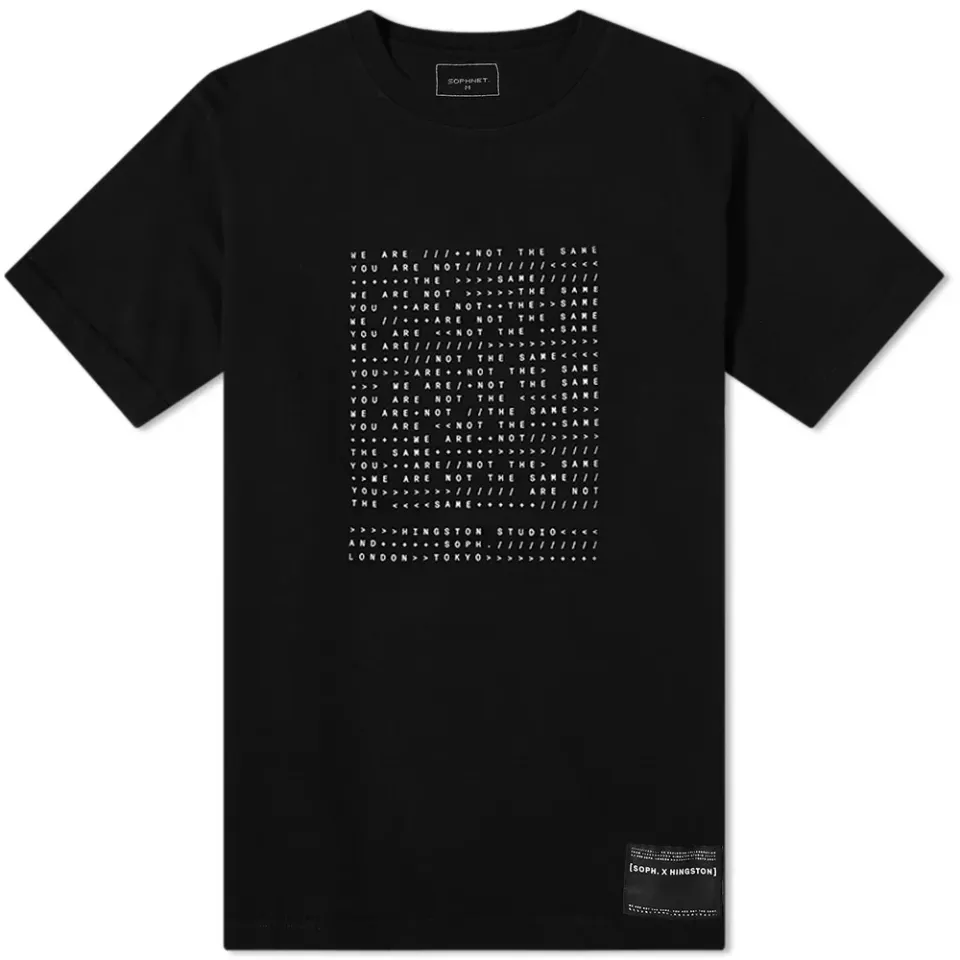 SOPHNET. Hingston N2T T-Shirt 1