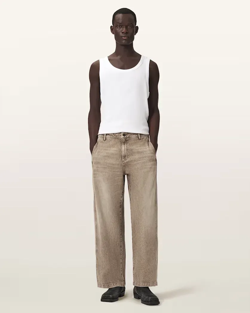 Raafi Barrel Leg Denim Jeans