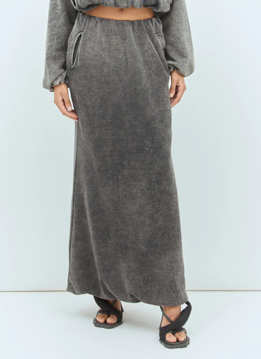 O-Tulip Maxi Skirt