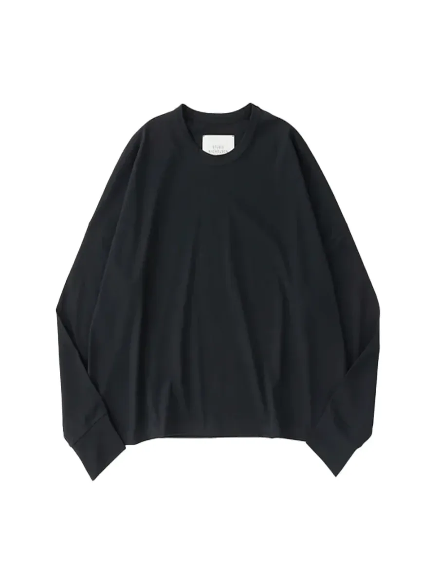 Loop Long Sleeve T-Shirt Black