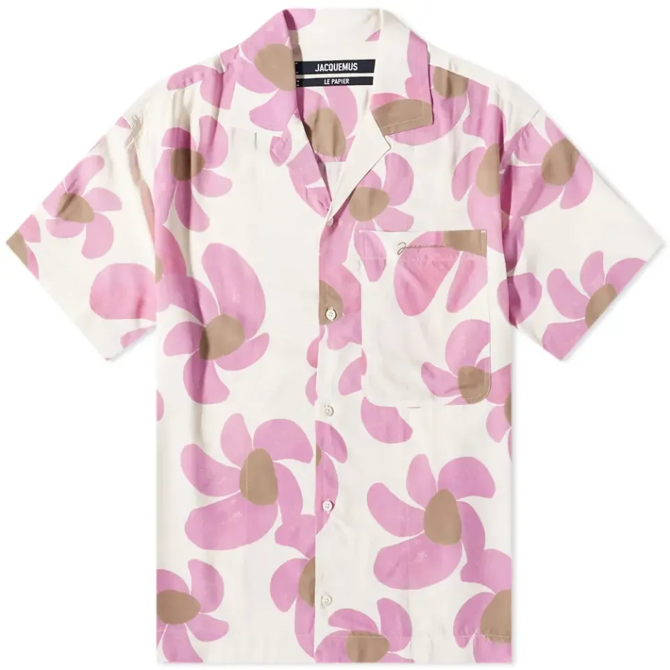 Flower Logo Vacation Shirt