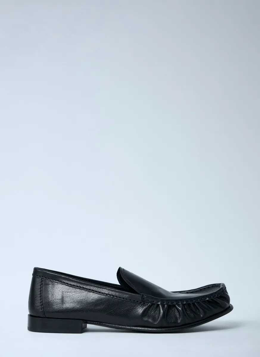 Leather Loafers