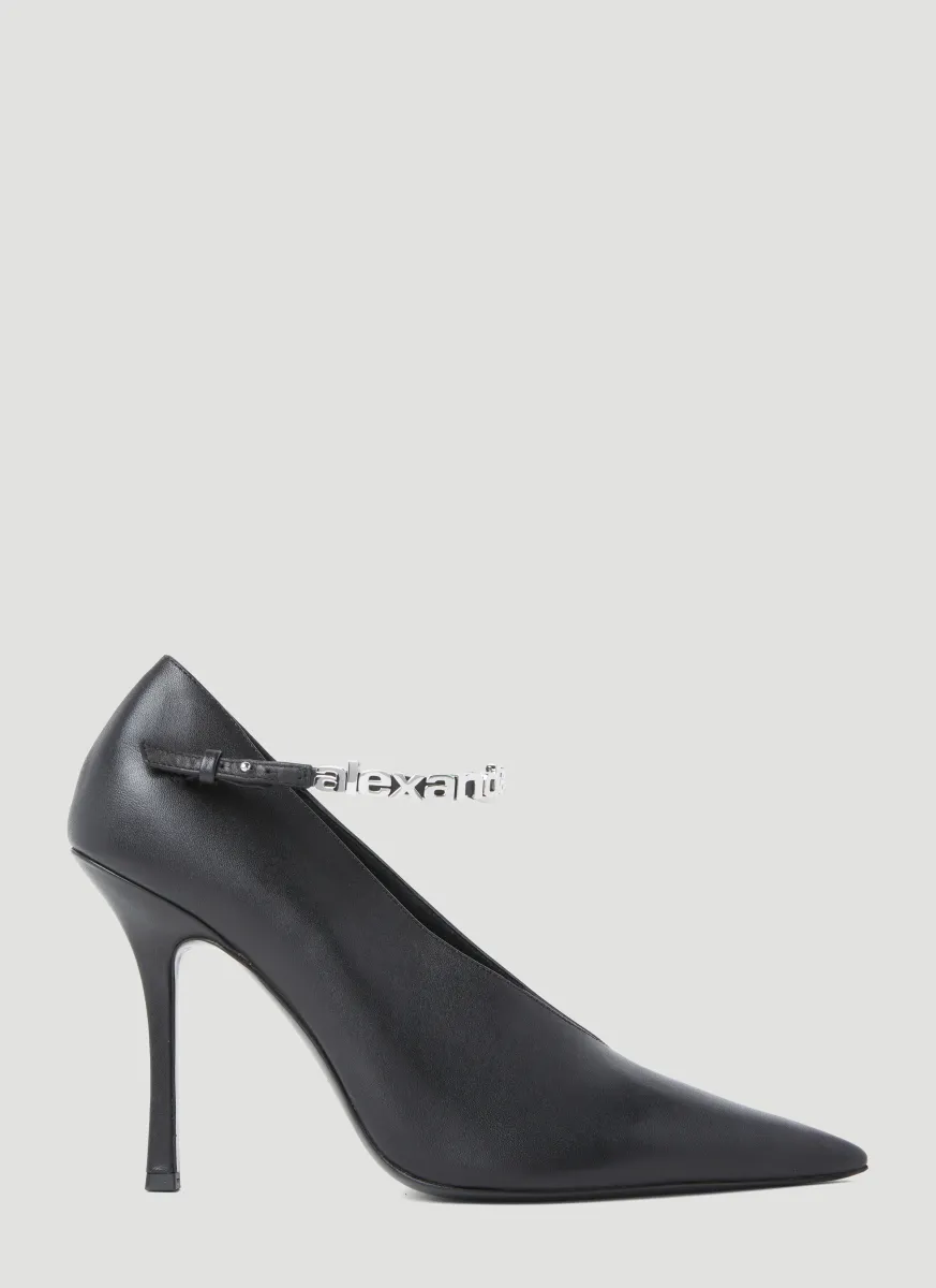 Delphine Ankle Strap Pumps