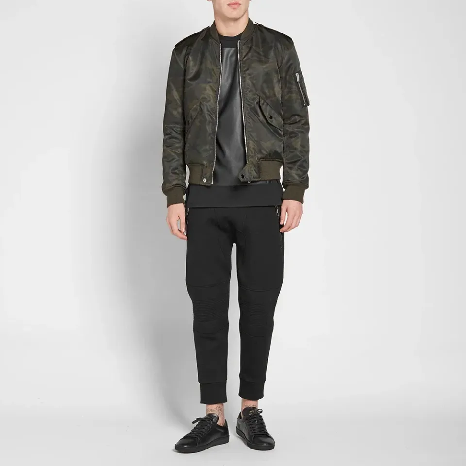 Leather Panel Tee