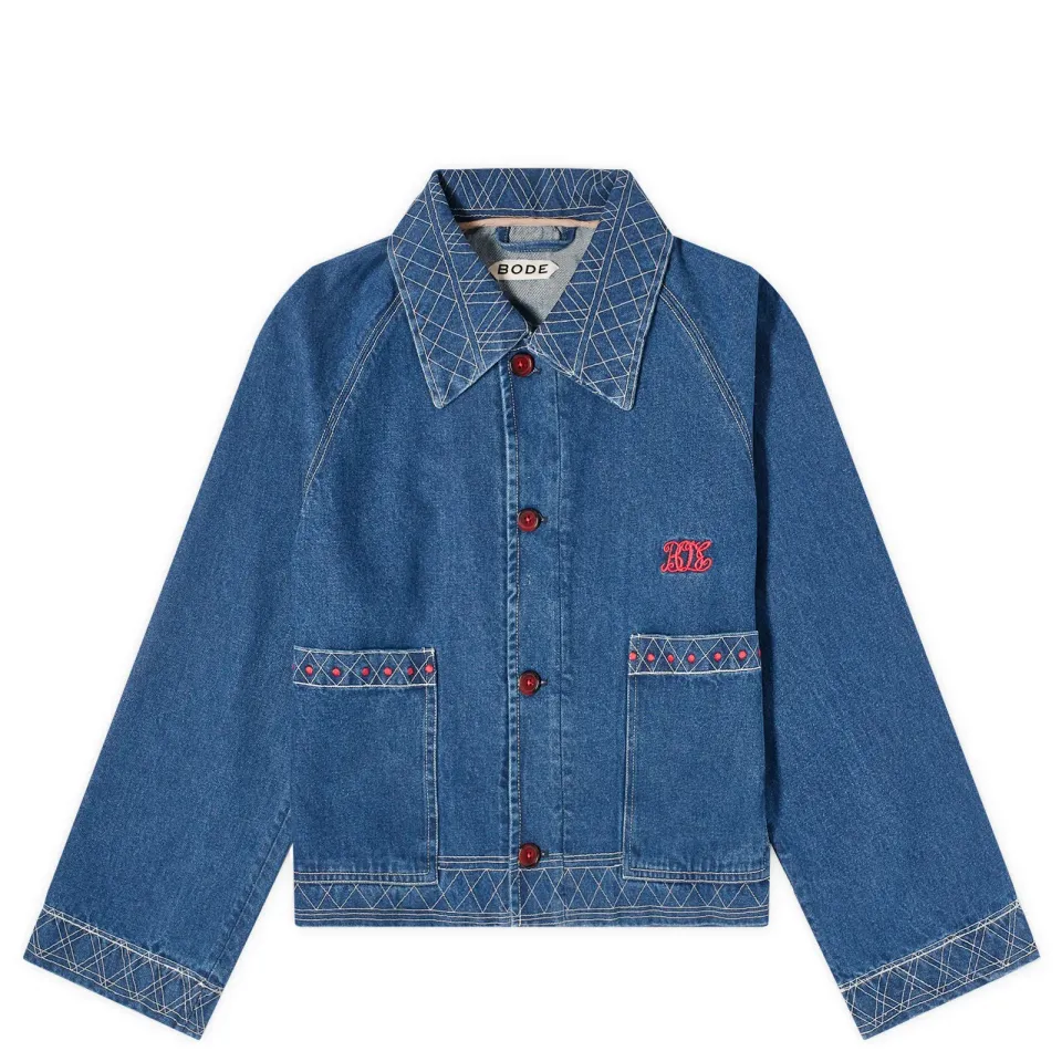Embroidered Denim Jacket