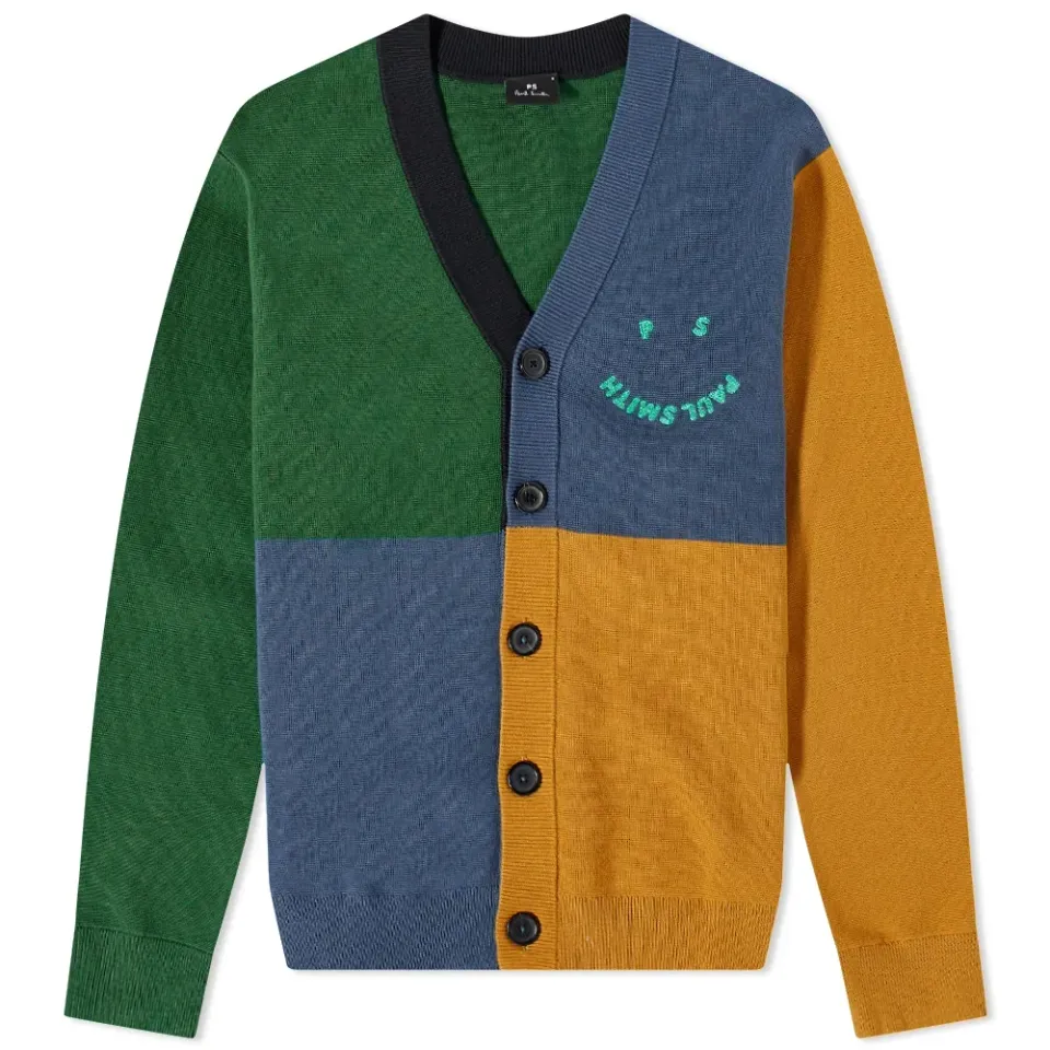 Happy Panel Cardigan