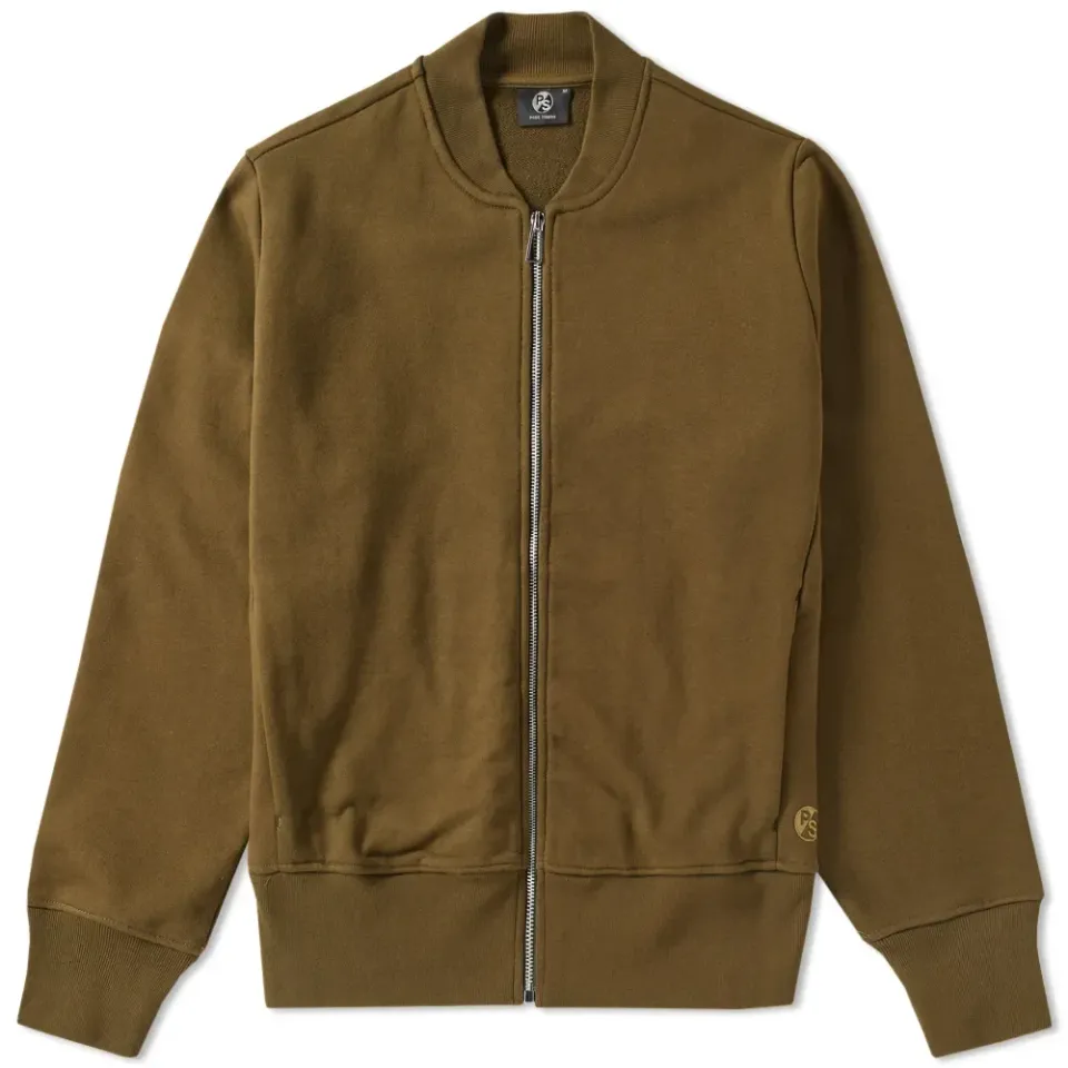 Tape Detail Zip Bomber