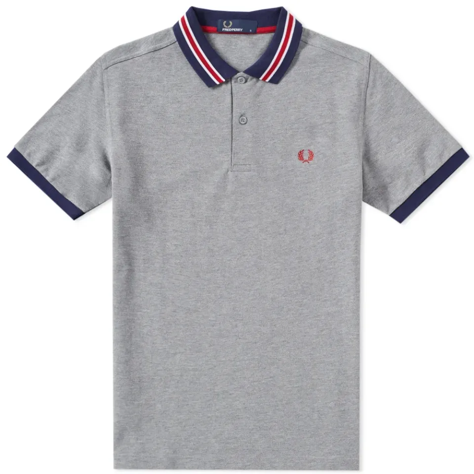 Fred Perry Bomber Stripe Pique Polo