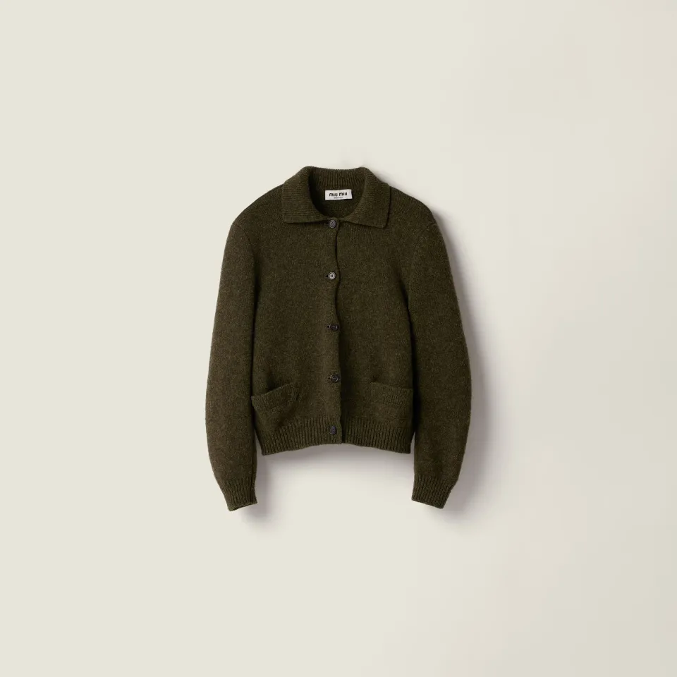 Wool cardigan