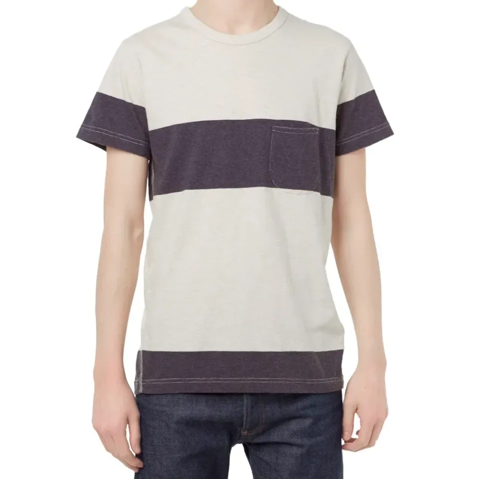 Stripe Pocket Tee