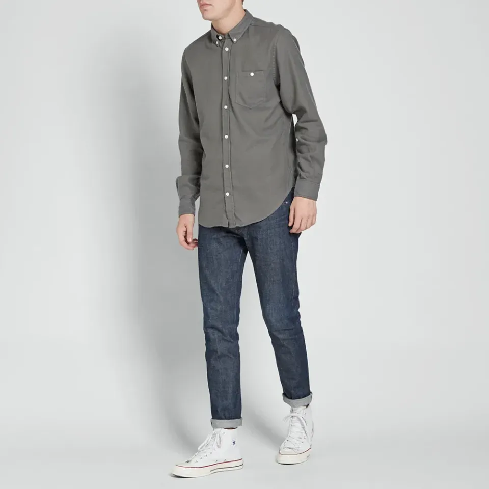 Osvald Brushed Flannel Shirt
