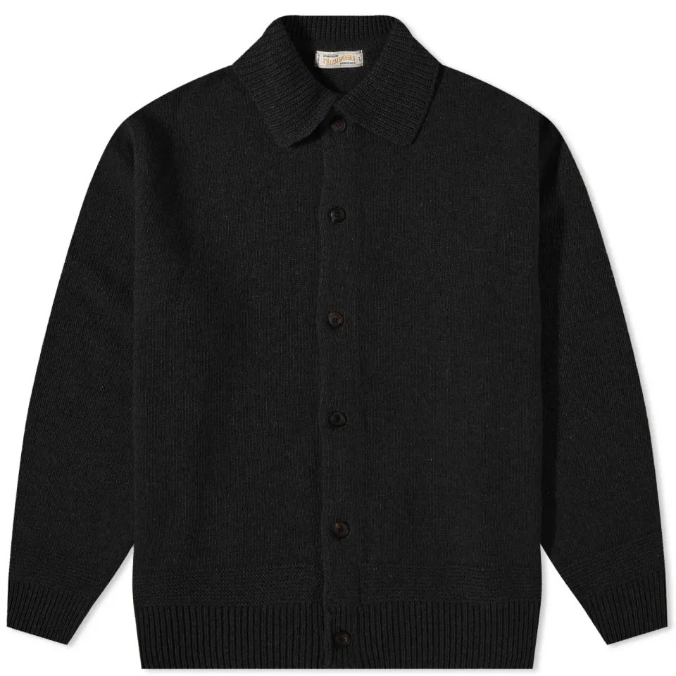 Wool Knit Cardigan Jacket