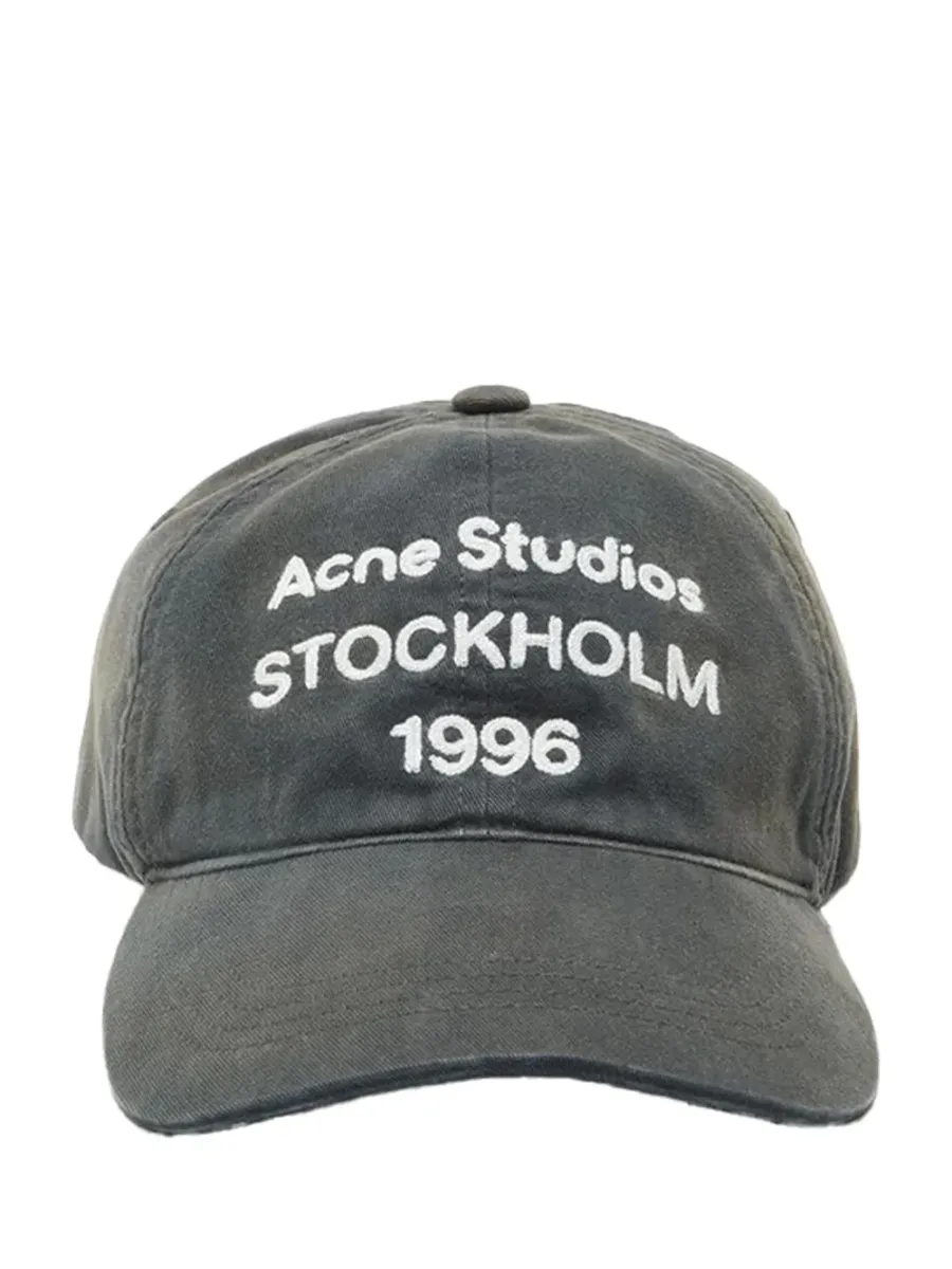 1996 Logo Cap Faded Black